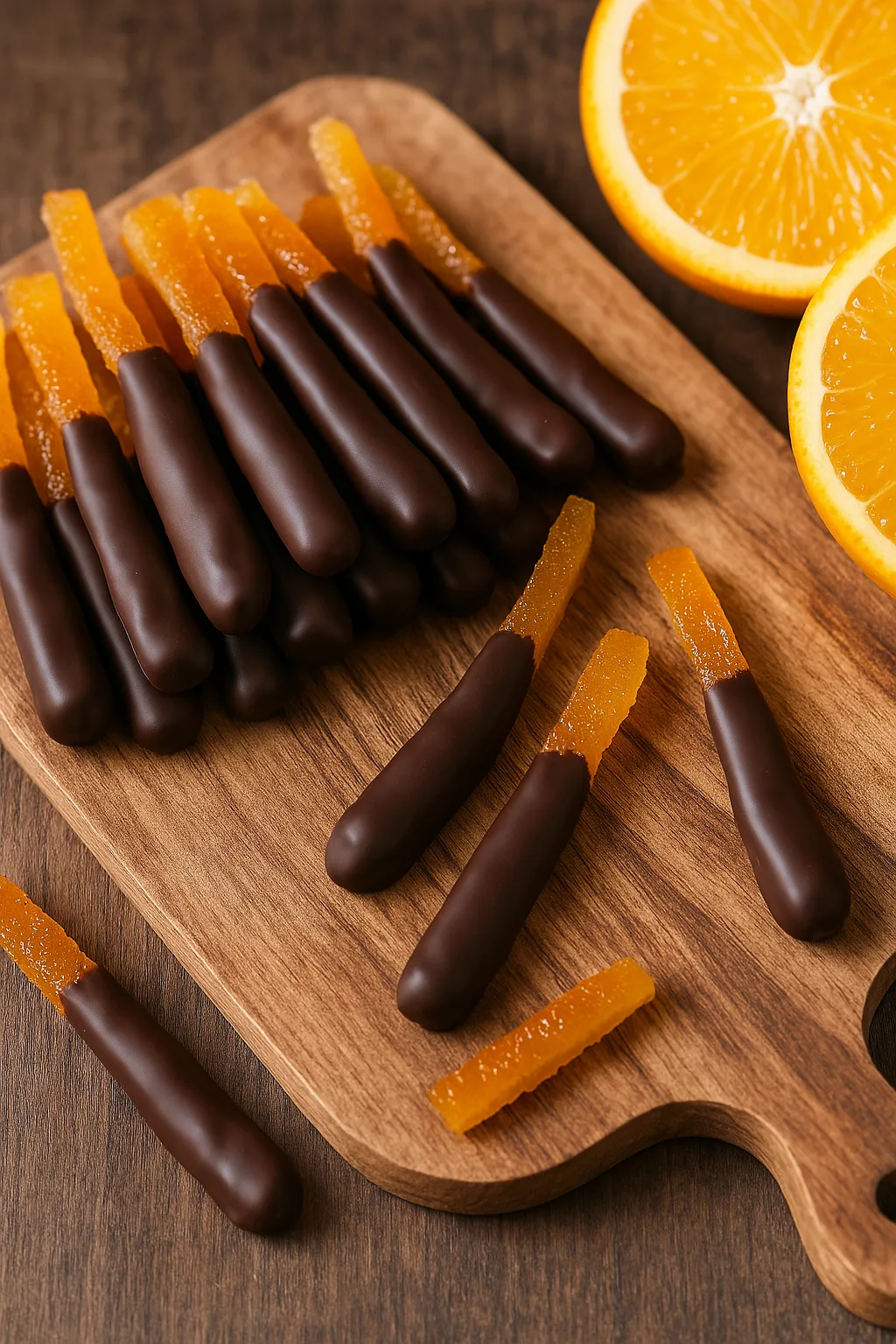 orangettes au chocolat