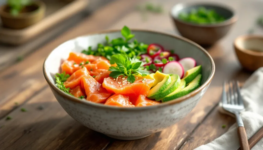 sauce poke bowl
