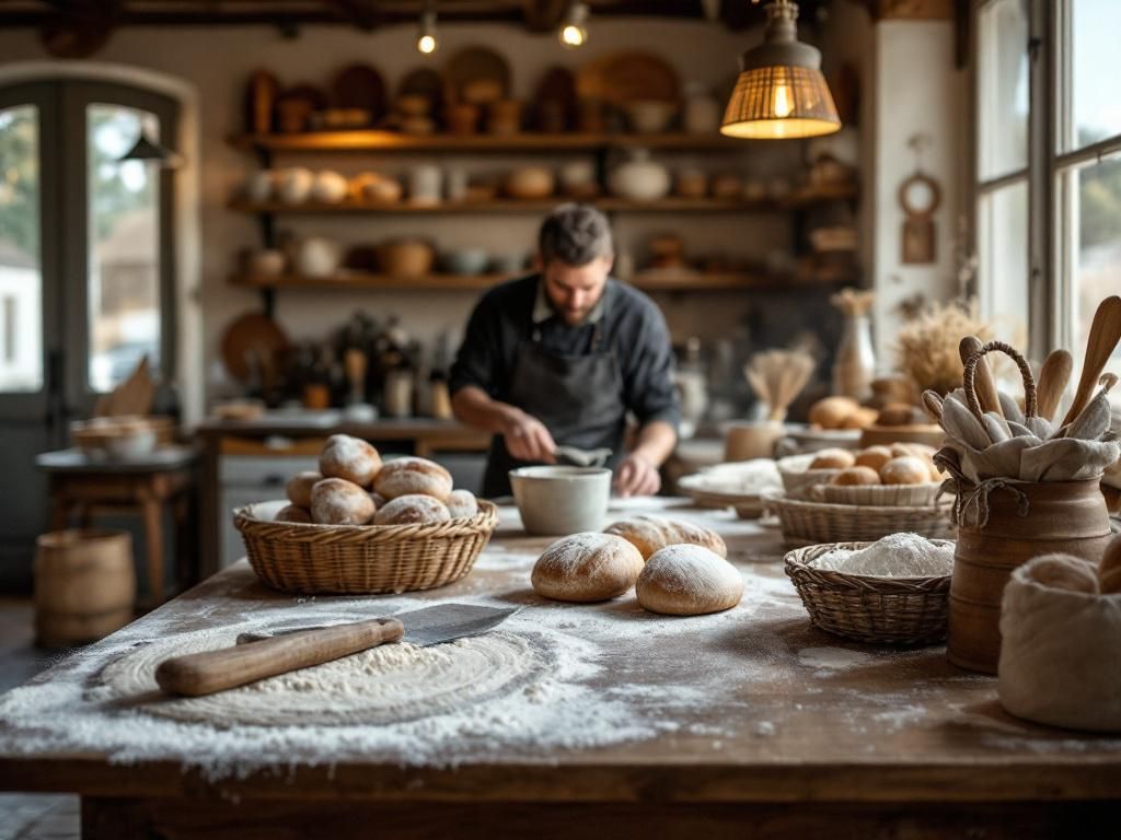 Quel est le savoir-faire de Serge Combarieu à la tête de cette boulangerie ?